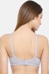 Floret Padded Non-Wired Full Coverage T-Shirt Bra - Cool Grey — thumbnail 2